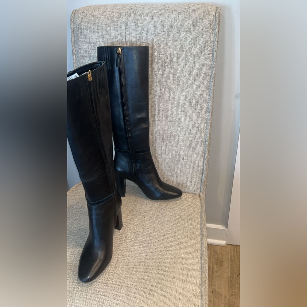 Lauren Ralph Lauren Marion burnished leather boot - Picture 5 of 7